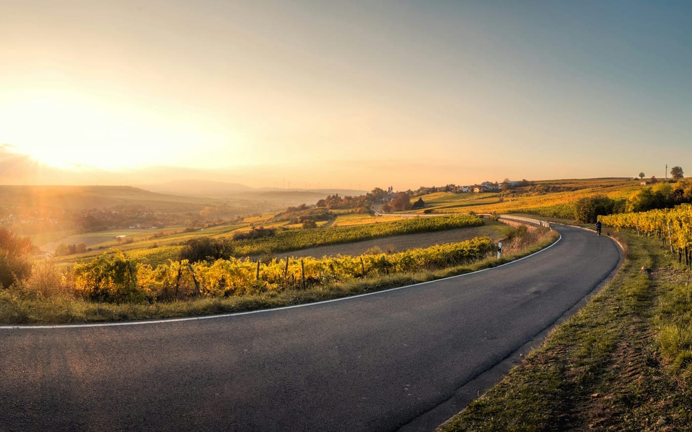 Slow travel routes across Europe